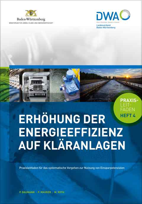 Cover Brosch&uuml;re "Erh&ouml;hung der Energieeffizienz auf Kl&auml;ranlagen"